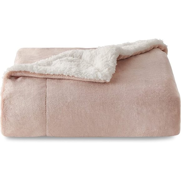 New Sherpa Fleece Throw Blanket for Couch - Thick Fuzzy Warm Soft Blank… - Picture 2 of 12